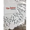White Round Paper Lace Doilies (Pack of 100) by The