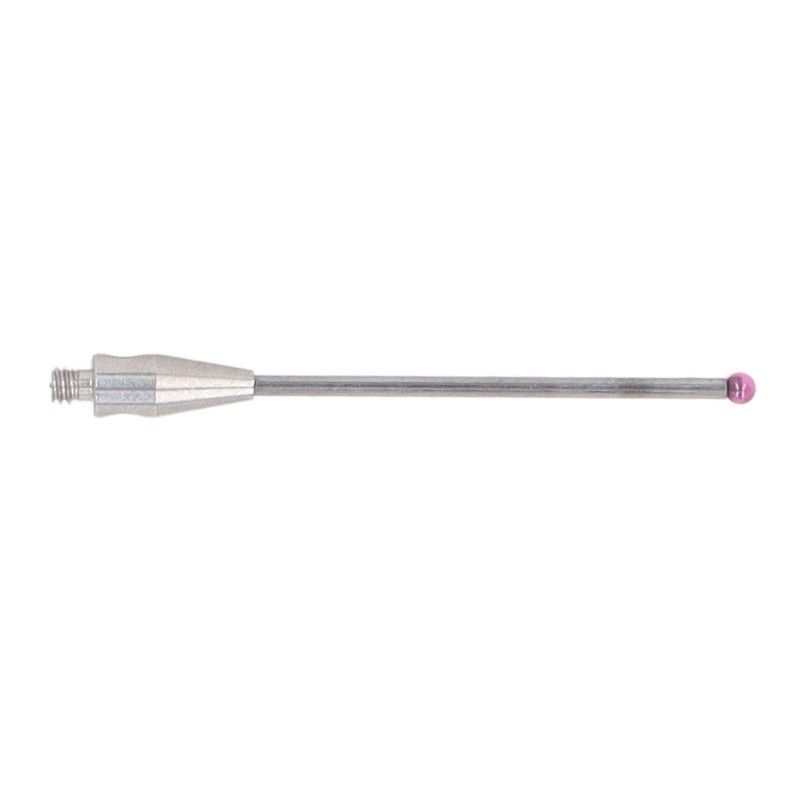 CMM Touch Probe Stylus Red Wear Resistant Ball Tungsten Carbide