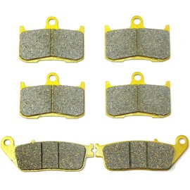 Master Chen Front Rear Brake Pads for Indian Chief Chieftain Roadmaster Springfield 2014 2015 2016 2017 2018 2019 2020 2021 2022 Bobber/Dark Horse/Vintage/Classic/Elite FA347 FA196 Brakes Pad MC0024