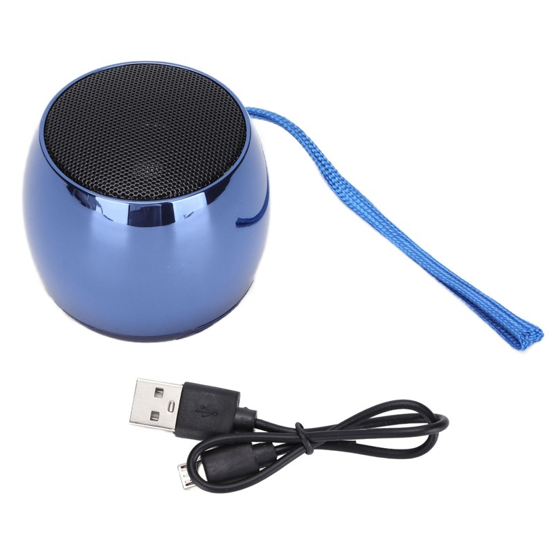 Wireless Speaker Portable Metal Plating Bluetooth 5.0 Micro Speaker with