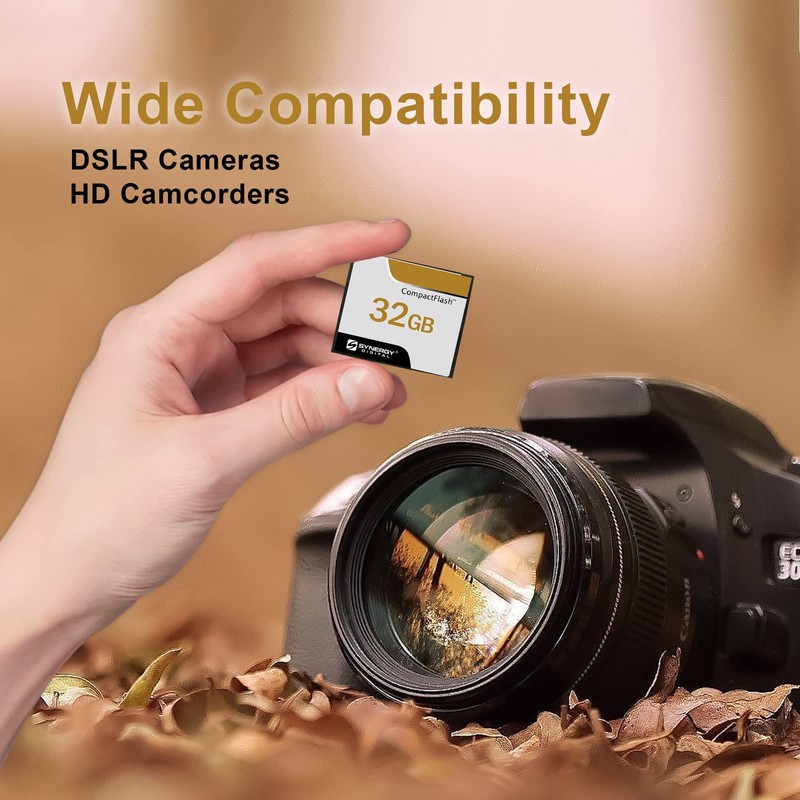 Canon EOS 40D Digital Camera Memory Card 32GB CompactFlash Memory