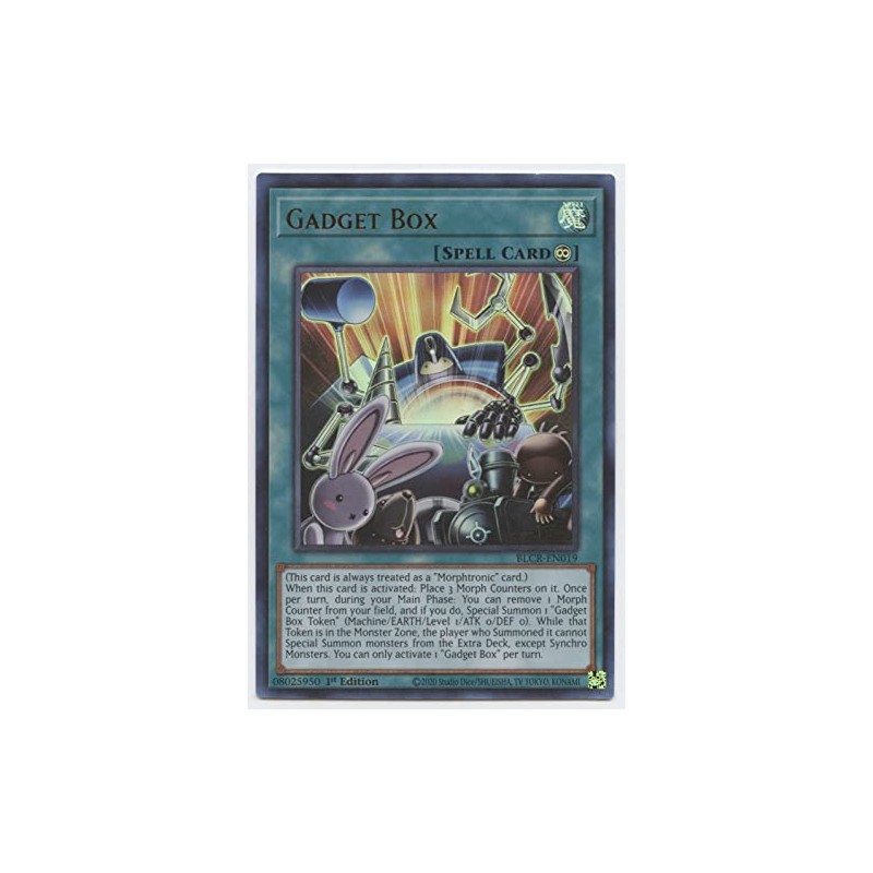 Gadget Box - BLCR-EN019 - Ultra Rare - 1st Edition