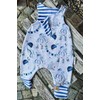 Strampler Spieler Oktopus Meerestiere Geschenk Taufe Geburt maritim Qualle (92)