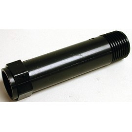 Dial 3-1/2 in. H Plastic Black Drain/Overflow Pipe Kit