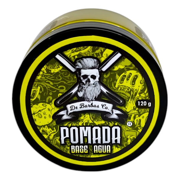 Pomada Cera Para Cabello De Barbas Base Agua Fijacion Aroma
