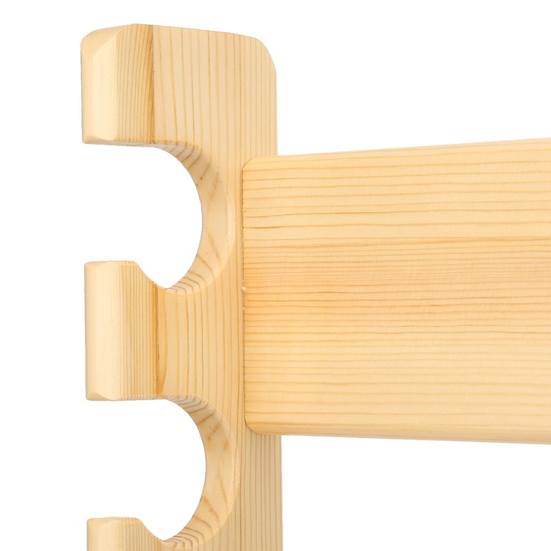 Fishing Rod Storage Rack Holder Pole Bracket WallMounted 6 Position