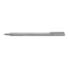 Staedtler Triplus Fineliner 334-82 Tips - Silver Grey (Pack of