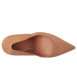 Schutz Women's Lou Curve Pump, Toasted Nut, 5