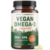 Vegan Omega 3 Algae Oil | Plant Based DHA EPA