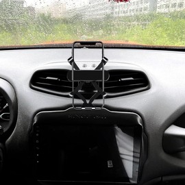 JNGXQ Soporte para teléfono de Coche para Jeep Renegade Soporte de teléfono Accesorios Interiores 2016 2017 2018 2019 2020 2021 2022 2023 Soporte de teléfono de ventilación
