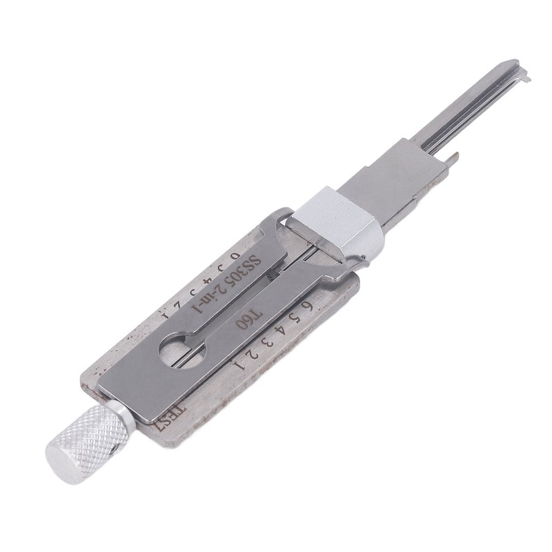 2 in 1 Decoder Tool Hook and Pickup Set Stainless