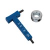 Kreg KPHA330 Easy-Set Stop Collar & Material Thickness Gauge/Hex Wrench