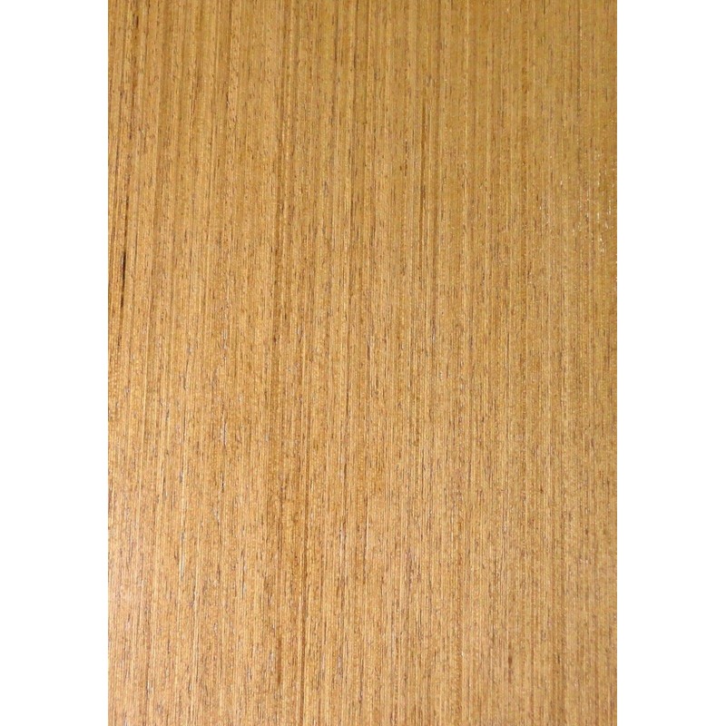 Teak Golden Composite Wood Veneer 24" x 48" with Paper