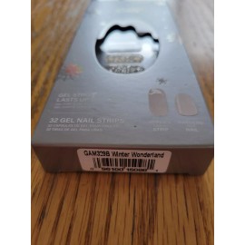 Dashing Diva Glaze Semi-Cured Gel Nail Strips - Winter Wonderland  New