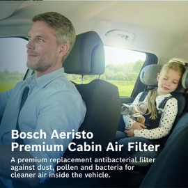 Bosch AP-T07 AERIST Premium Air Conditioner Filter for Subaru, Toyota, Lexus (Antiviral and Anti-Allergen Type)