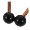 Abaodam 2 Pairs Wood Tongue Drum Mallets Percussion Sticks for