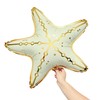 4pcs Starfish & Seashell Mermaid Foil Balloons for Under The