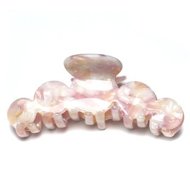 QinGoo Hair Clip, Hair Accessories, Exquisite Hair Clips for Fine, Medium, Thick, Short, Medium Hair, 1 Piece (9.6 cm x 4.2 cm, Light Purple)