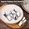 Lyreh 4pcs Crayfish Peeler Tool, Stainless Steel Crawfish Sheller Device
