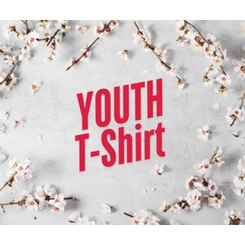 Simply Southern Bunny - Easter - Butterflies - Eggs - Youth T-Shirt (US, Alpha, Medium, Regular, Youth, Peach)