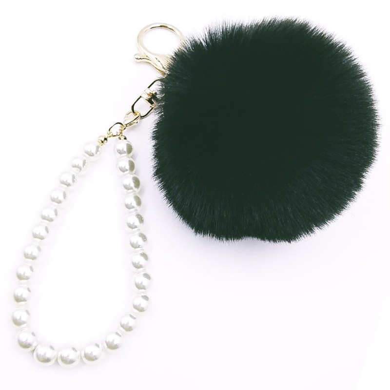 jtkdxqs Soft Pom Pom Key Chains Bag Accessory Puff Ball