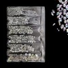 1200 Pieces Rhinestones Set, Nail Glitter, Sequins, 6 Sizes Nail