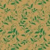 Total Holly Christmas suttons Printed Patterned Tissue Wrapping Paper 5 Sheets
