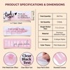 3 Rolls Pink Thank You Stickers Small Business, of 360