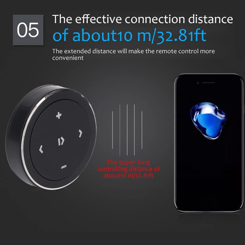 Button BT Remote Control Kit for iOS for Android, Remote