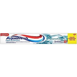 Aquafresh Triple Protection Toothpaste White Healthy Gums Strong Teeth Fresh Breath Maxi 125ml