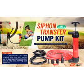 Unbranded Gasoline Manual Transfer Hand Pump Siphon Car Fuel Oil Changer Water Extractor