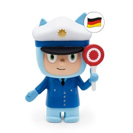 tonies Audio Figure for Toniebox, Creative Police Officer to Play Yourself, Up to 90 Minutes Memory for Own Recordings, Music or Goodnight Stories, Suitable for Children from 3 Years
