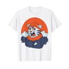Cartoon Tiger Character Fun Design For Kids T-Shirt