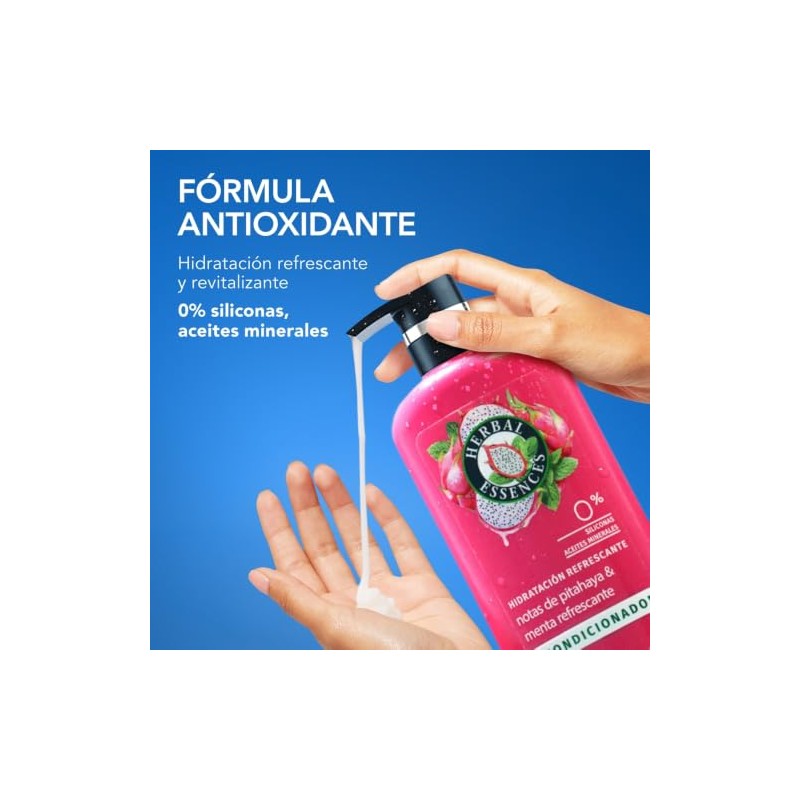 Herbal Essences Acondicionador Hidratación Refrescante 600 ml