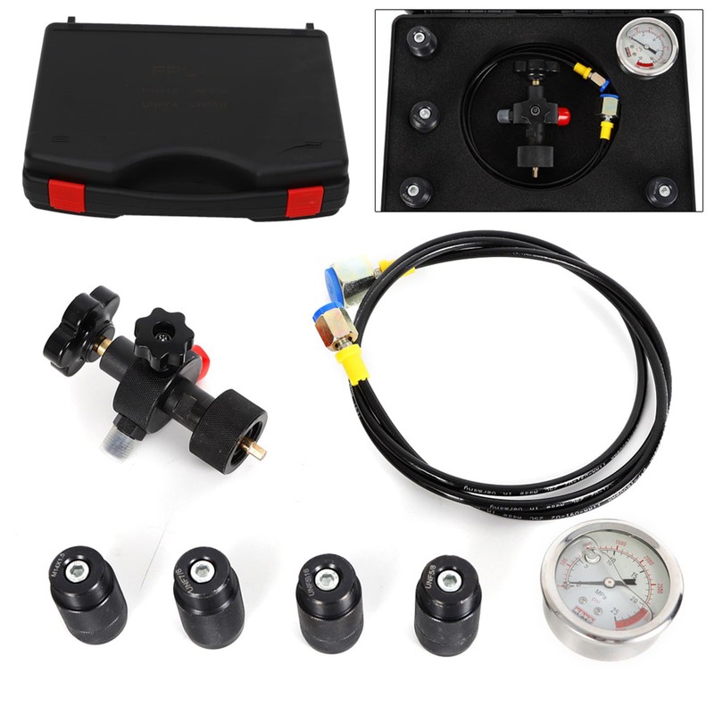 LIAPDG Nitrogen Fill Kit, Hydraulic Accumulator Nitrogen Charging Fill Gas