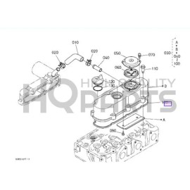 KUBOTA GENUINE OEM KUBOTA GASKET,HEAD COVER 1G962-14520