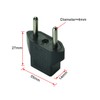 8 PCS American USA to European Outlet Plug Adapter