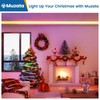Muzata 10Pack 3.3FT Plus-Size Silver LED Strip Channel Milky Diffuser