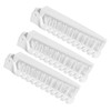 Healeved 3Pcs Portable Hair Combs Travel Hair Brush for Styling