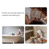 Lcvasvuz 1 Pcs Luxury Bath Pillow with Non Slip Suction