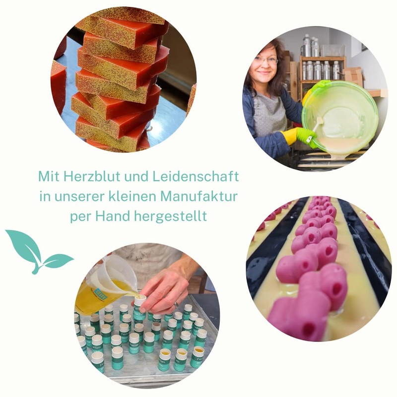 Mint Lemon Soap, Shower Soap, Vegan, No Palm Oil, Handmade