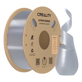 Creality PC Filament 1.75mm, Clear Polycarbonate Filament Designed for 300mm/s High Speed Printing, 1kg(2.2lbs)/Spool Hyper PC Filament, Tough and High Heat Resistant, Fits for 3D Printers
