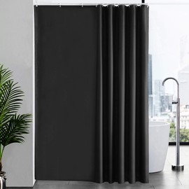 Furlinic Shower Curtain, Bathroom Curtain For The Bathtub, Textile Bath Curtain