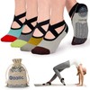 Ozaiic Pilates Socks for Women Non Slip Grip, Yoga Socks