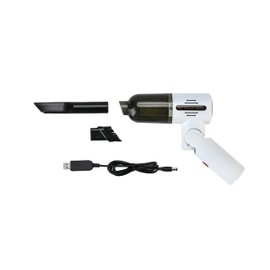 ZOpid Mini Cordless Rechargeable Handheld Portable Vacuum Cleaner and Blower for Home, Office or Car Interior Use - Clean Computer, Keyboard, Drawer - 180 degrees Rotatable Handle