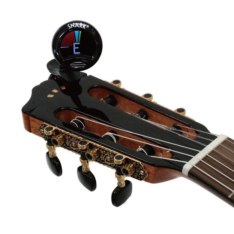 Snark Rechargeable Chromatic, USB SN5X Clip-On Tuner for Guitar, Bass