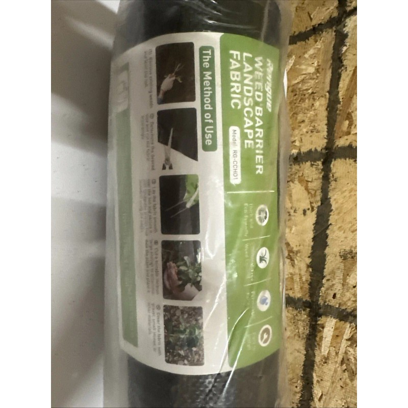 Rengue Weed Barrier Landscape Fabric 3 X 300 FT 2.4OZ