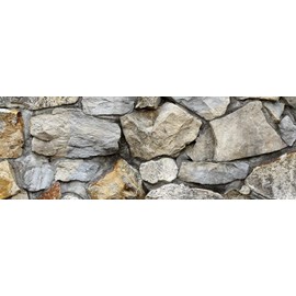 Silver Medley Rock/HD Stone Aquarium Background 36 by 18-Inch/Rocky Fish Tank Background