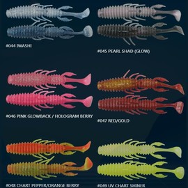 Flash Union Cirebo Abacus Shad 2.8" #045 Glow Pearl Shad