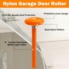 12 Pack 2" Nylon Garage Door Rollers, 4" Nylon Layer